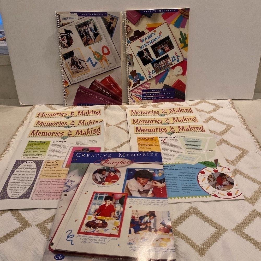 Creative Memories Design/layout ideas, catalog, and Newsletters